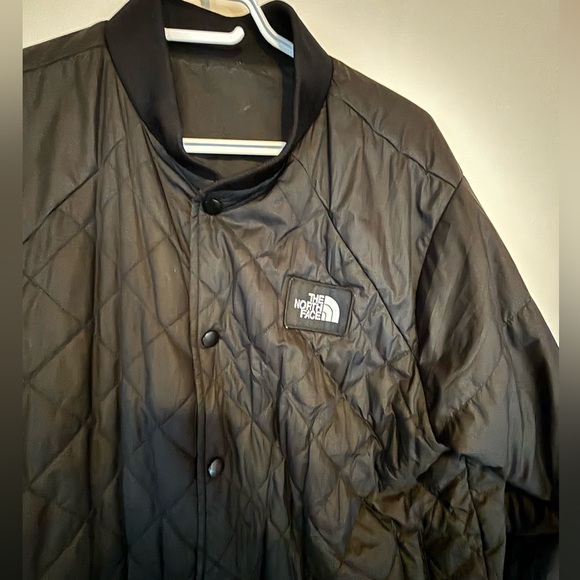 Men’s North Face quilted reversible bomber jacket size medium - Picture 2 of 7